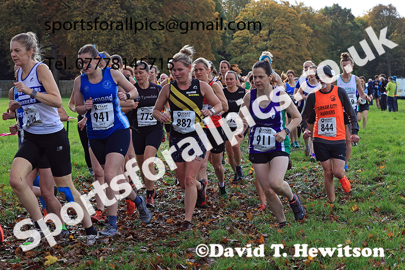 Senior women 2024 Start Fitness NEHL, Lambton Park, near Chester le Street, County Durham.   Photo: David T. Hewitson/Sports for All Pics